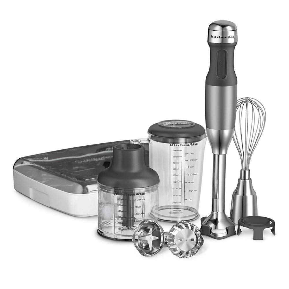 kitchenaid classic 2 speed hand blender & chopper set