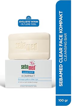 Sebamed Clear Face Acne And Anti Acne Facial Cleanser Compact 100 Gr