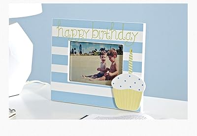 Wooden Picture Frame for Little Boys 6 Inches