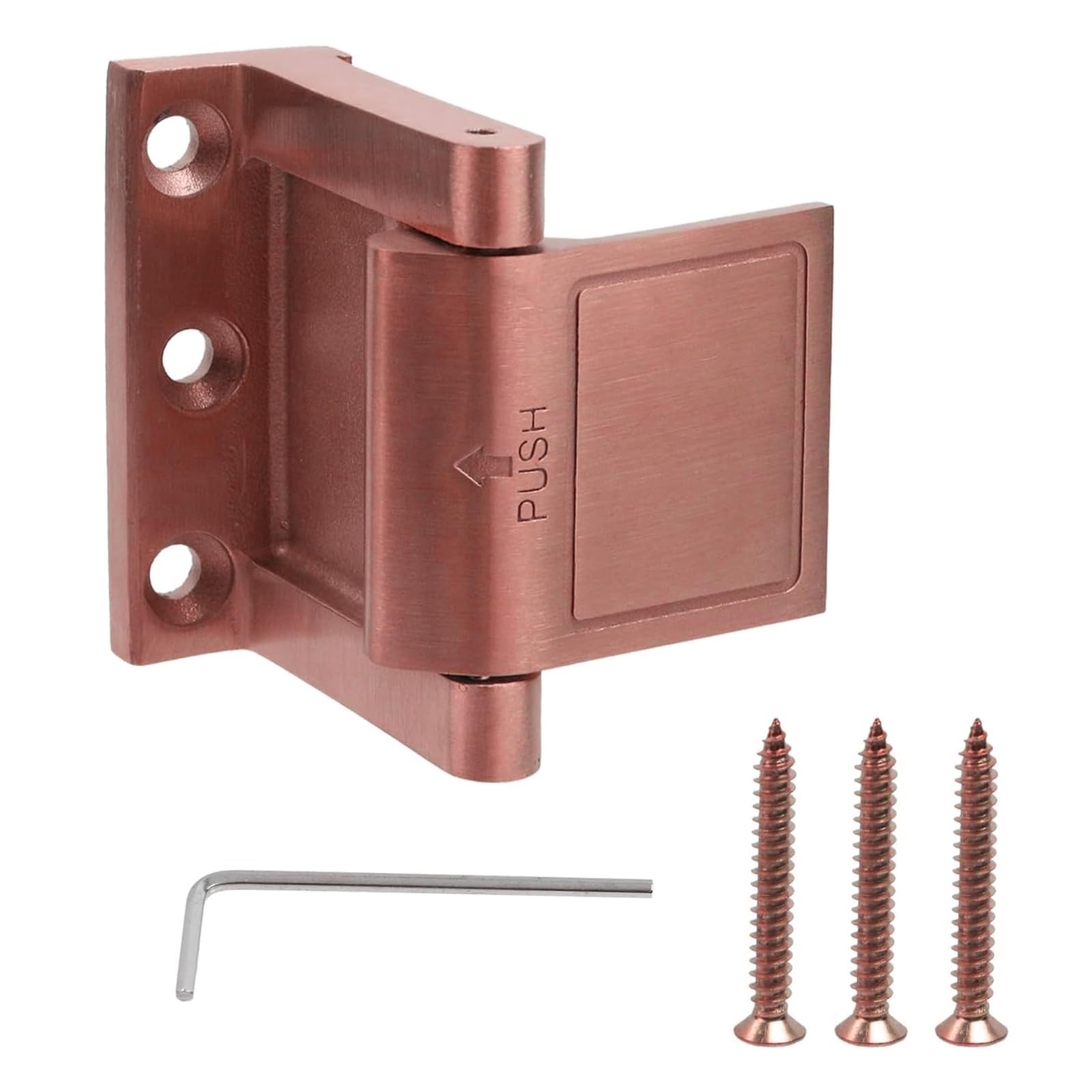Elnwnnkc Red Bronze Premium 304 Steel Anti Erosion Door Security Latches For Enhances In Homes Hotel & Coastal Areas Anti Theft Latches