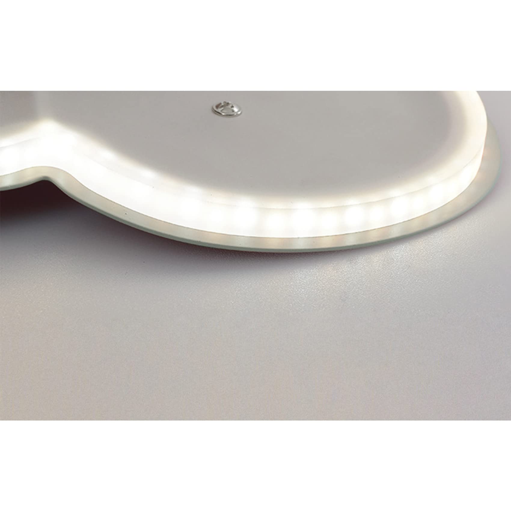 KRIPINC Wandlamp voor binnen, wolkvorm, acryl wandlamp, wolk, wit, led