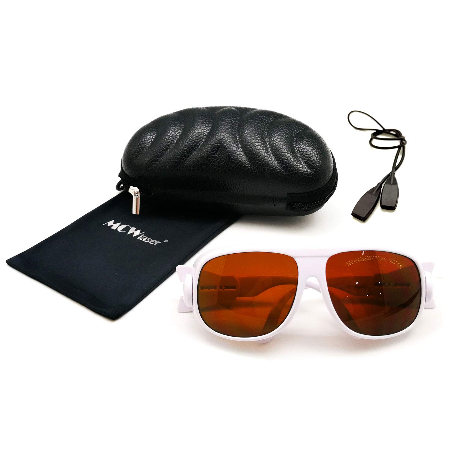 MCWlaser Laser Safty Protective Goggles Glasses 190-540 & 800-1700nm Type EP-1