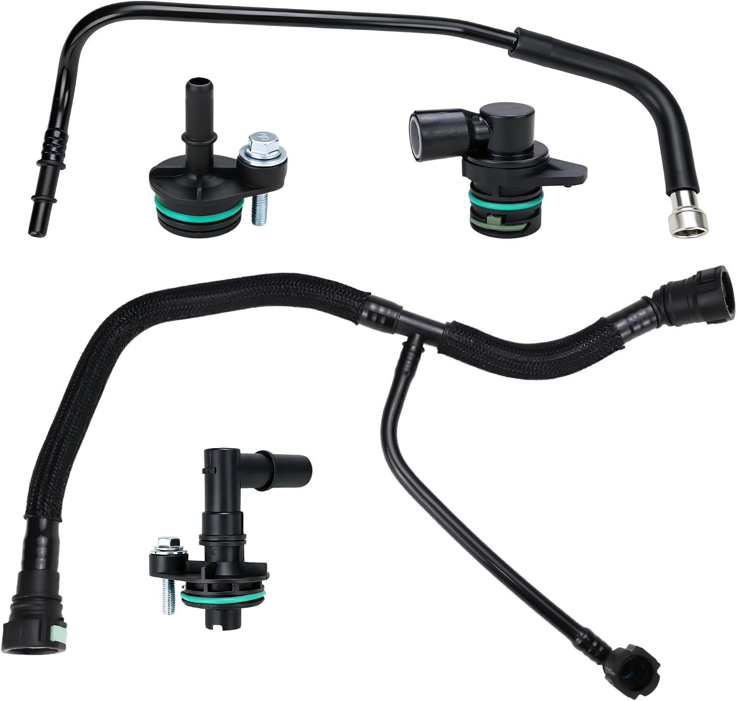 5 Pcs PCV Valve & Tube Repair Kit Compatible with Chevrolet Chevy Trax 1.4L