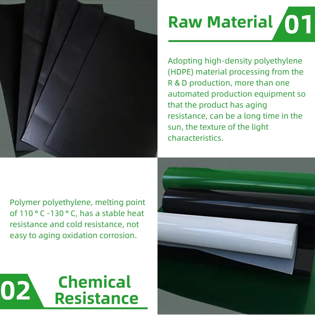 Kiuiom Telo Laghetto,Gardens Pools Membrane,Laghetto per Pesci di Grandi Liner,Fodera Laghetto Flessibile per Piscina Giardino,Rafforzare Ebellezza Dell'ambiente,Pellicola Sigillante,Nero