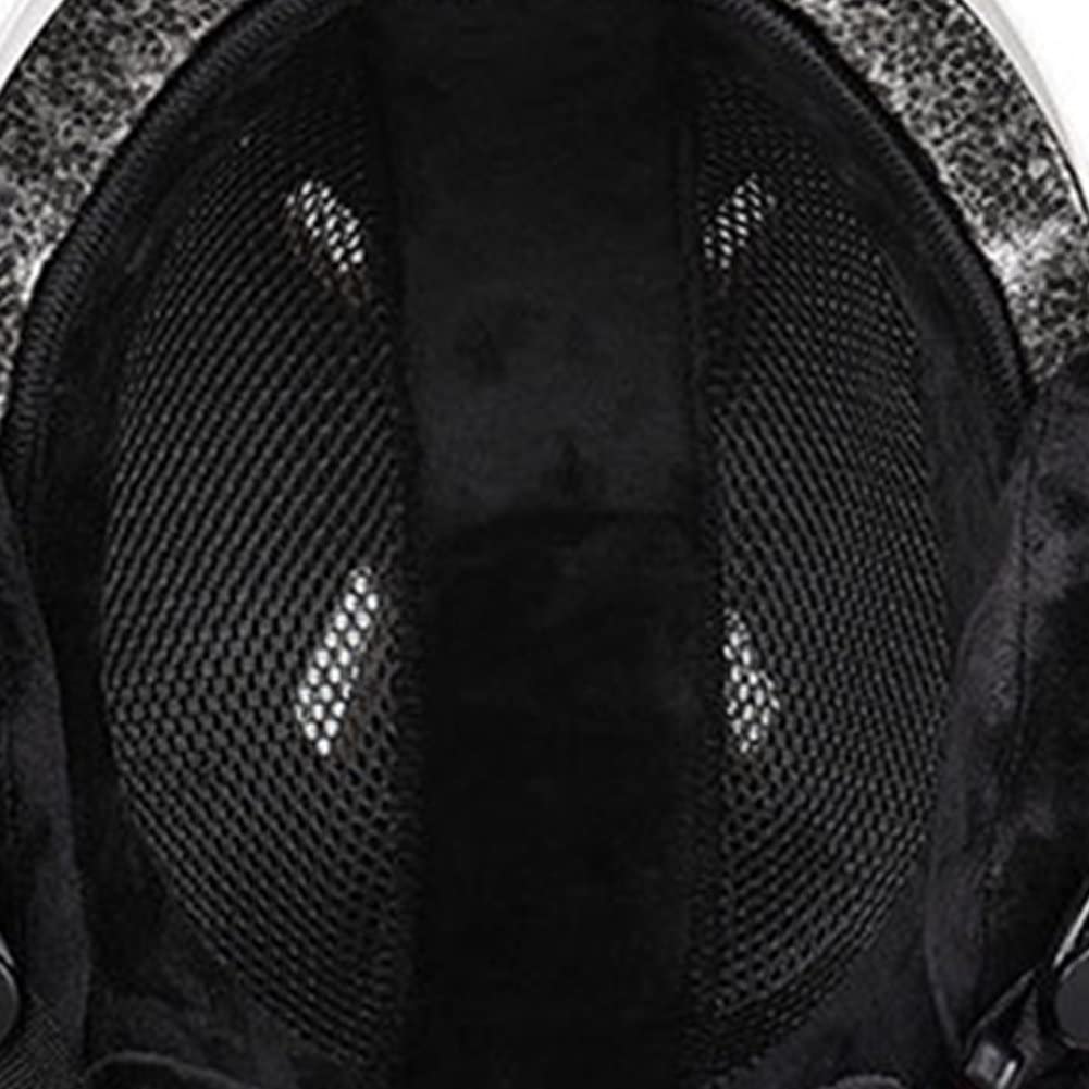 Mujeres Hombres De Snowboard Casco con Orejeras Desmontables Helmets De Nieve para Mujeres con Correa De Seguridad De Correa Fija De Gafas Casco De Esquí