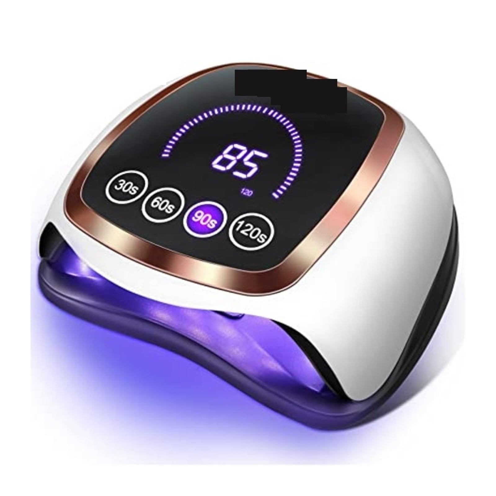 Lampa LED do paznokci, Lampa LED UV do paznokci 168 W 42 diody susząca paznokcie manicure Profesjonalna lampa z czujnikiem automatycznym Inteligentne wyposażenie salonu Narzędzia(1)
