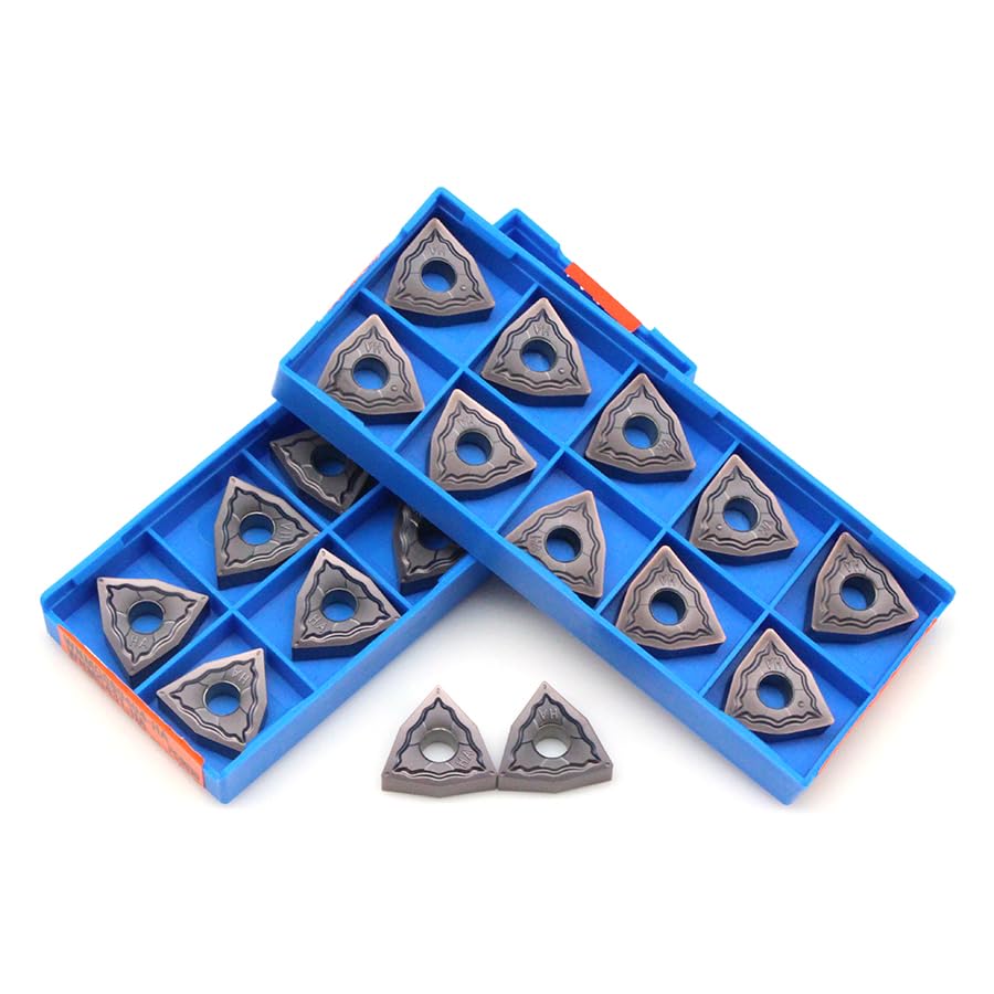 Inserto WNMG080408-HA PC9030 para mecanizado de acero inoxidable en torno CNC