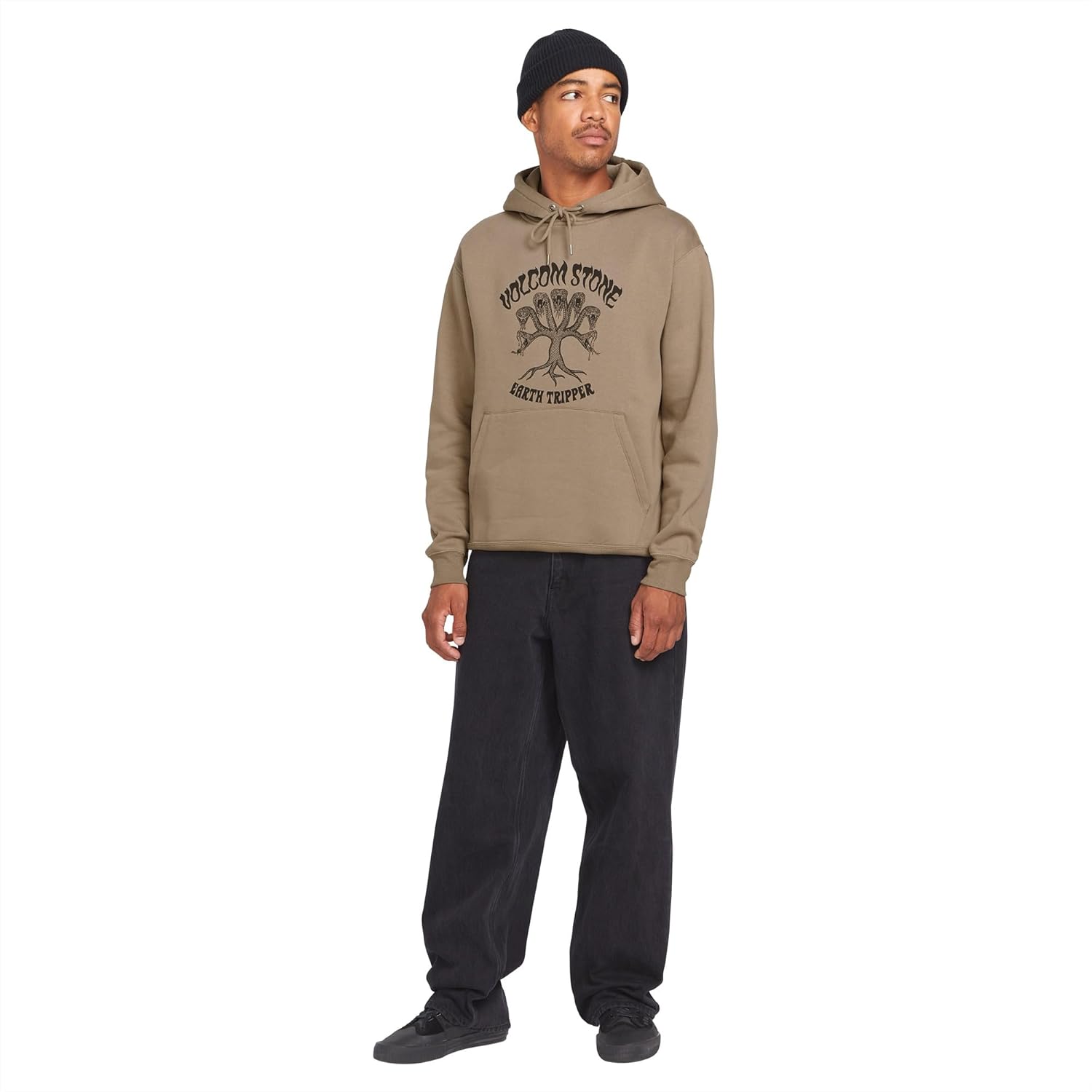 Volcom Men's Catch 91 Pullover Hooded Fleece Sweatshirt