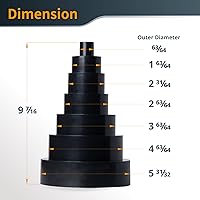 Vista 4 de POWERTEC 70139 Adaptador reductor de manguera y accesorios 6 a 1