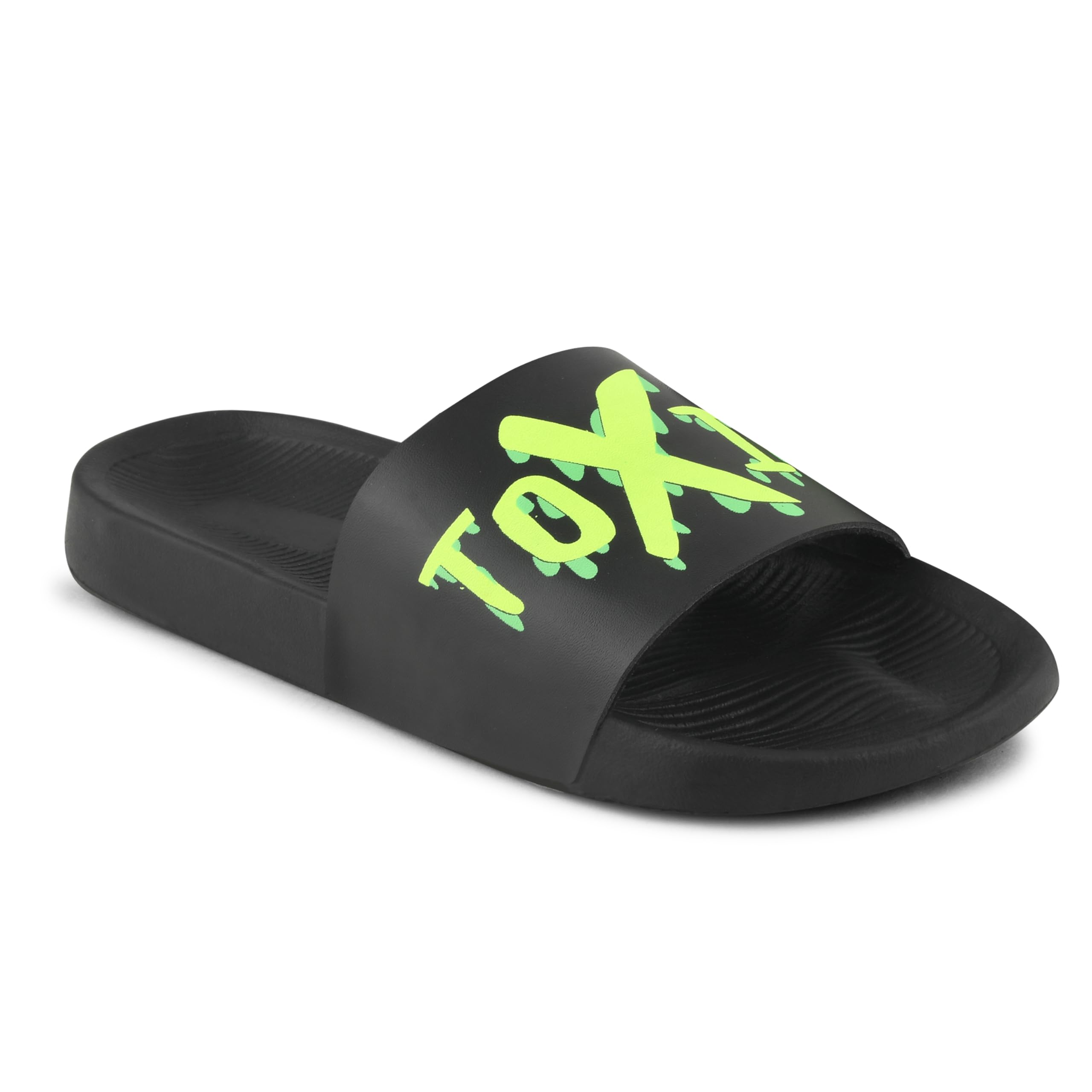 pery-pao Sliders Mens White, Black, Grey Stylish Printed Flip Flop & Slippers-picture-22