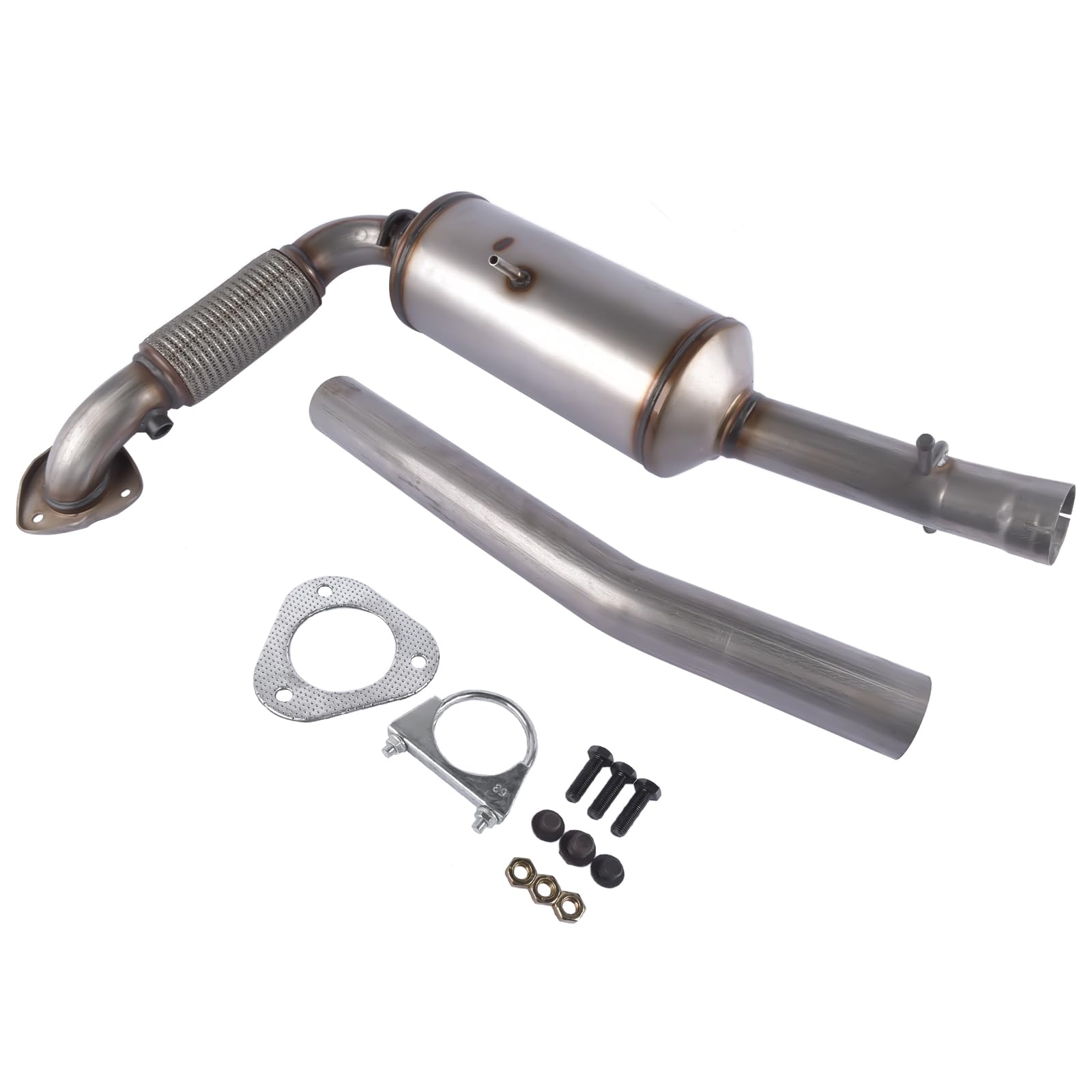 1713342 Filtro de partículas diésel DPF + catalizador compatible con Tr-an-sit 2.2 TDCi 2007- BK315H270CD BK315H270CC GELUOXI