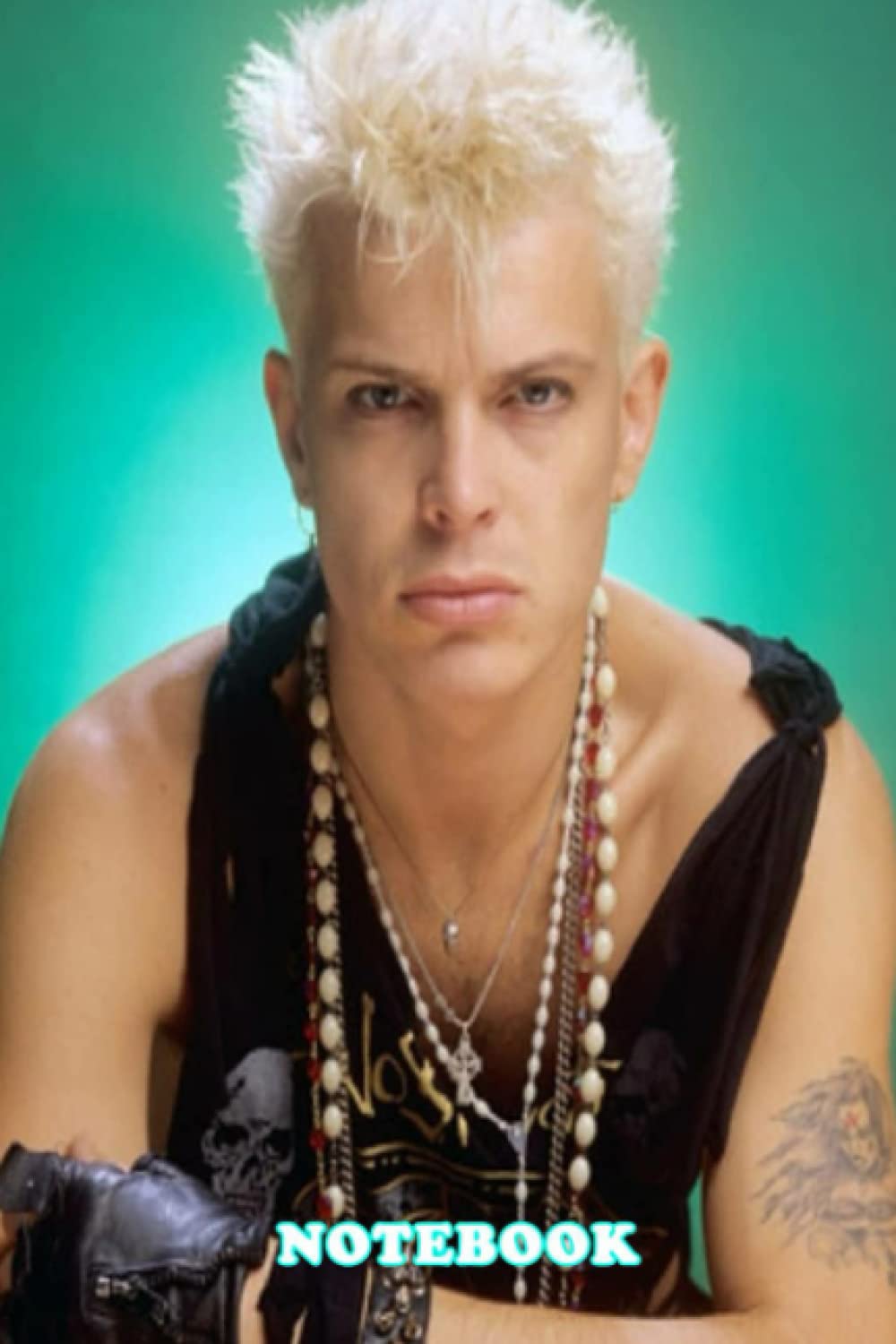 Notebook : Billy Idol Blank Lined Journal Notebook to Write Down Things, Thankgiving Notebook , Take Notes #51