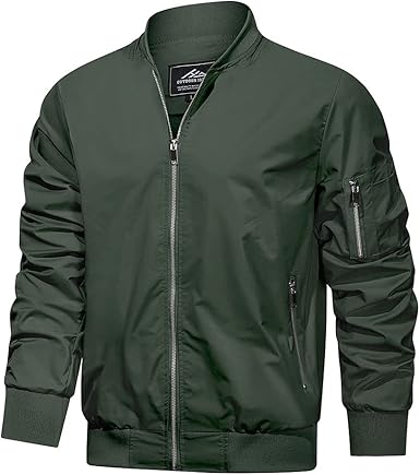 black bomber jacket amazon