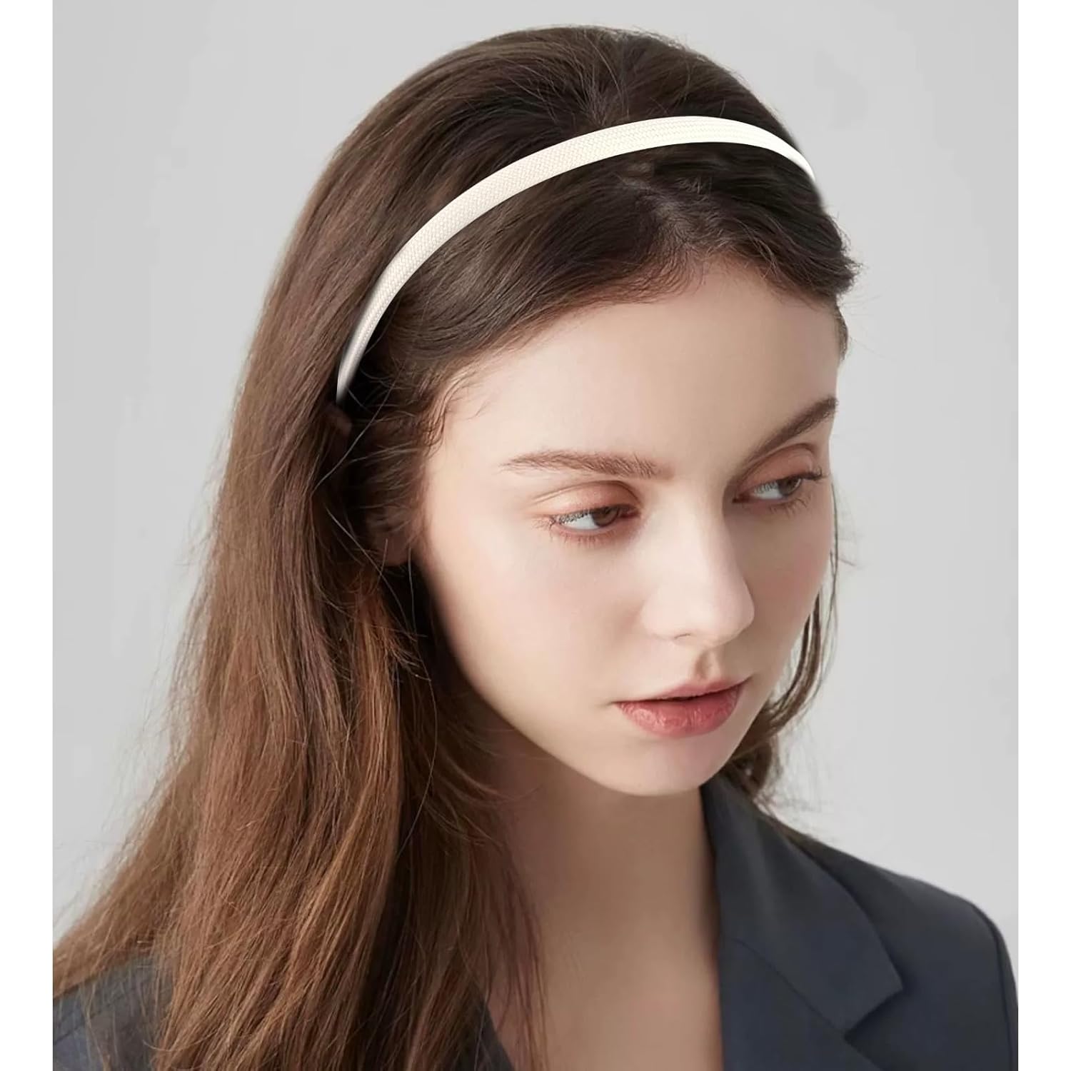 Cerchietto Capelli Donna, 6pcs Antiscivolo Cerchietto per Capelli, Cerchietti Semplici Fasce per Capelli, Cerchietto Moda Donna, Fasce per Capelli Vintage, per Donne e Ragazze