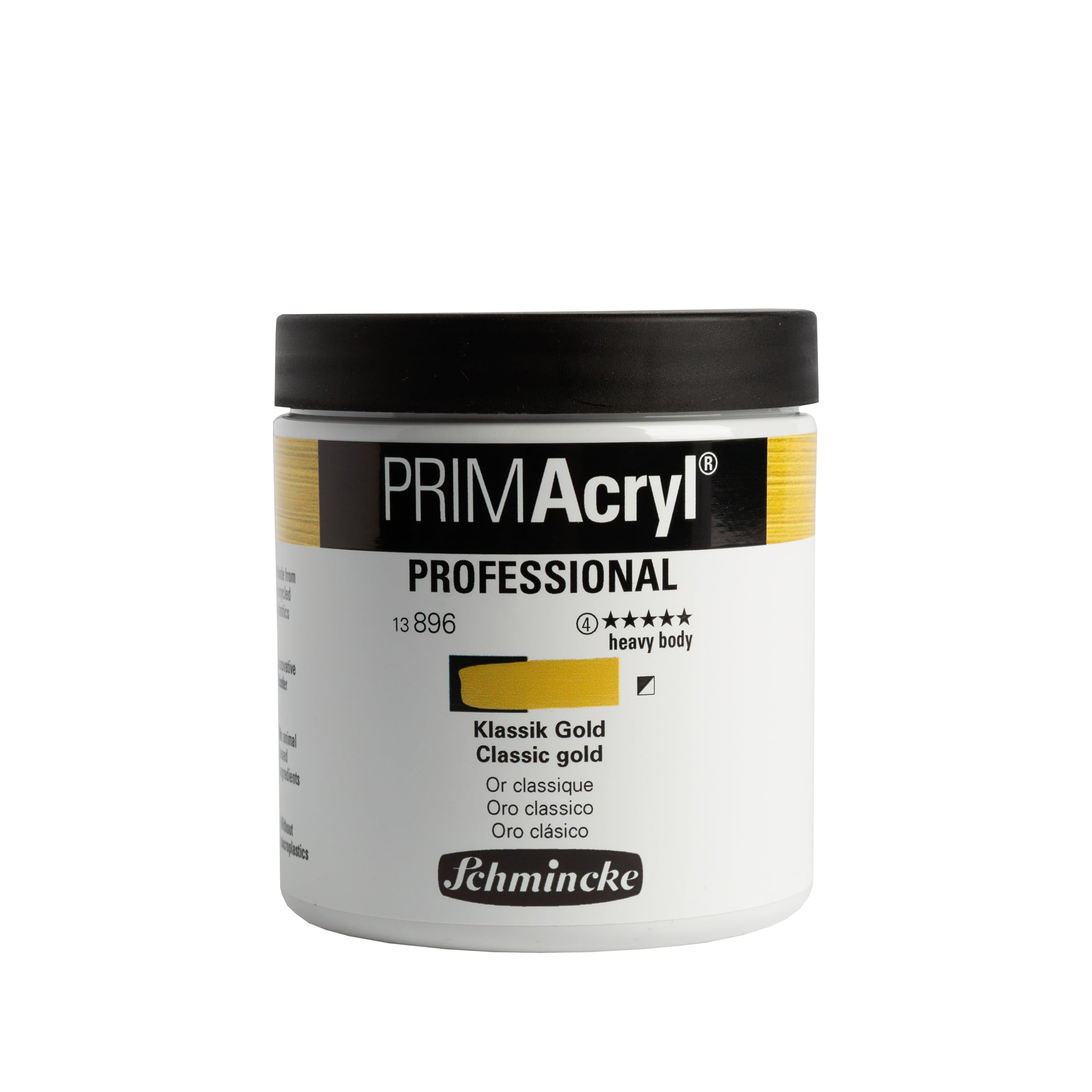 Schmincke PRIMAcryl Professional Klassik Gold 237 ml Tiegel, 13 896 053