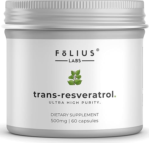 Miniatura 10 de Cápsulas de resveratrol de ultra alta pureza - 99% Trans-Resveratrol - Extracto de Knotweed japonés - Apoya la inmunidad, apoya el envejecimiento