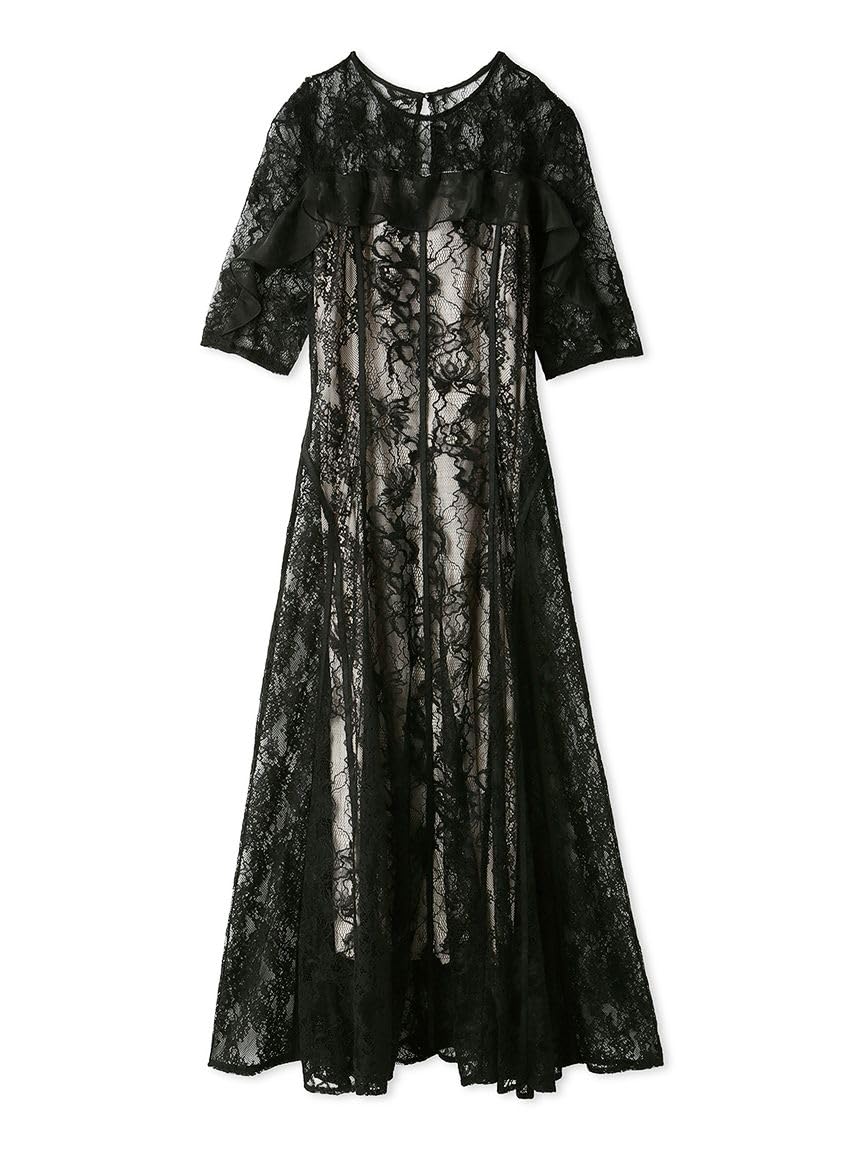 FRAY I.D(フレイ アイディー) コンビネーションレースフレアドレスFWFO241507レディース