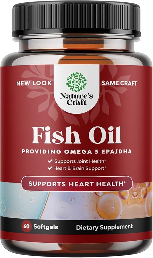 Omega 3 Fish Oil Supplement EPA DHA Fish Oil Omega 3