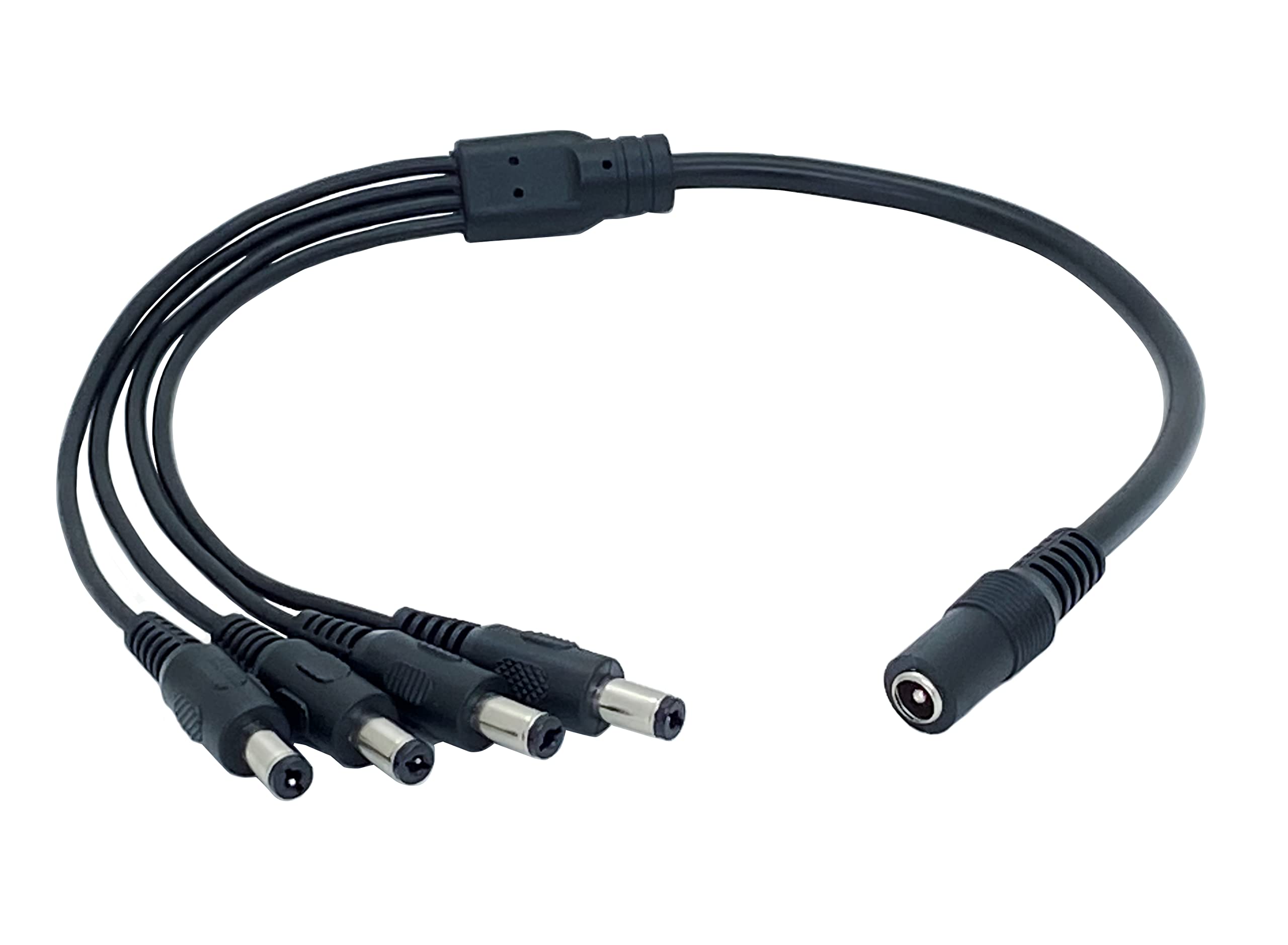 Amazon | F-Factory DC電源用4分岐ケーブル 2.1mm x 5.5mm DCプラグ