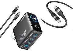 Anker Nano USB C Cable 240W 3 ft Flexible Multi-Color Braided Cord Fast Charging Type C Charger for