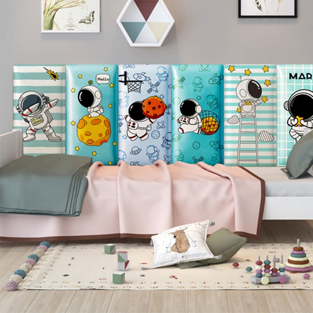 3D Anti-Collision Wall Stickers Dziecięce antykolizyjne skórzane naklejki ścienne, domowe przedszkole centrum wczesnej edukacji DIY dekoracyjny panel ścienny ochronny