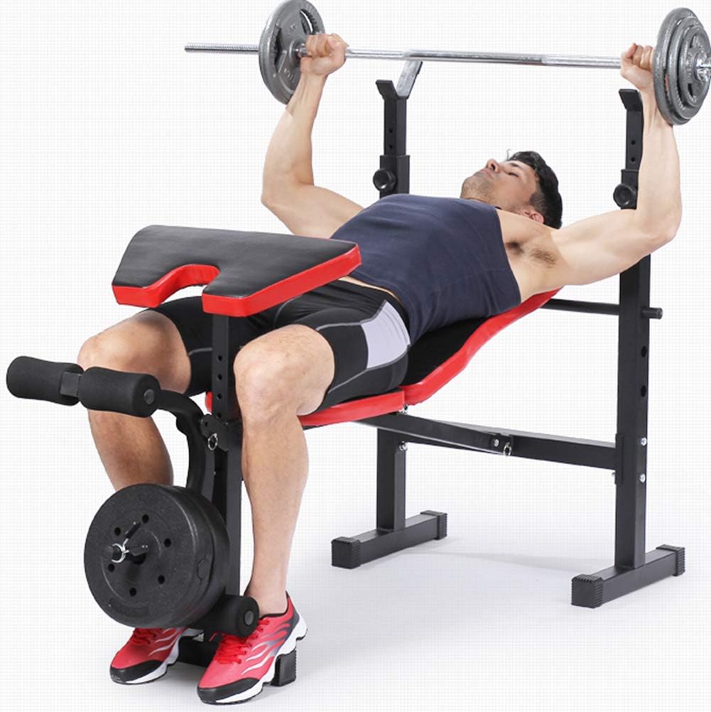 CCSU Professional Dumbbell Bench for Indoor Exercise,Multifunctional Foldable Strength Training Bench,Olympic Weight Benches for Full Body Workout A : Sports & Outdoors