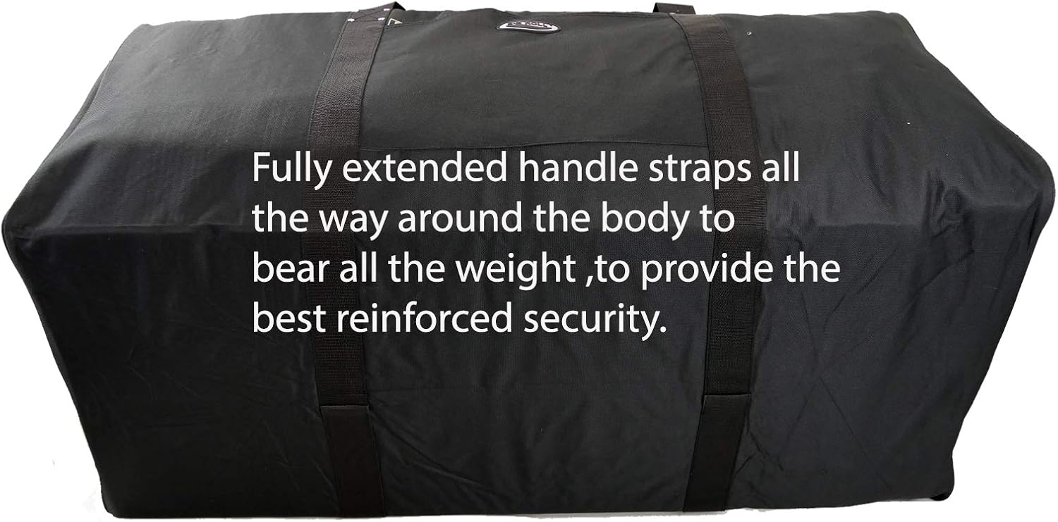 Foldable Large Duffel /Gago/ Travel Bag/ Sports gear /Equipment bag/Storage Bag (40" XX-large, navy Blue)