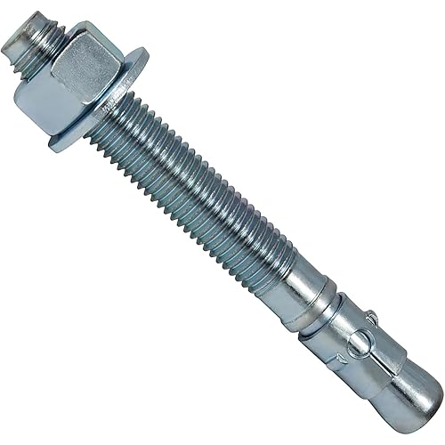 CONFAST 3/8" x 5" Wedge Anchor Zinc Plated (Box of 50)