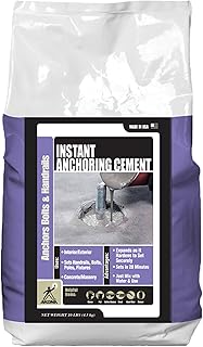 Akona Instant Anchoring Cement - Quick Setting Powder, Set Railings, Bol...