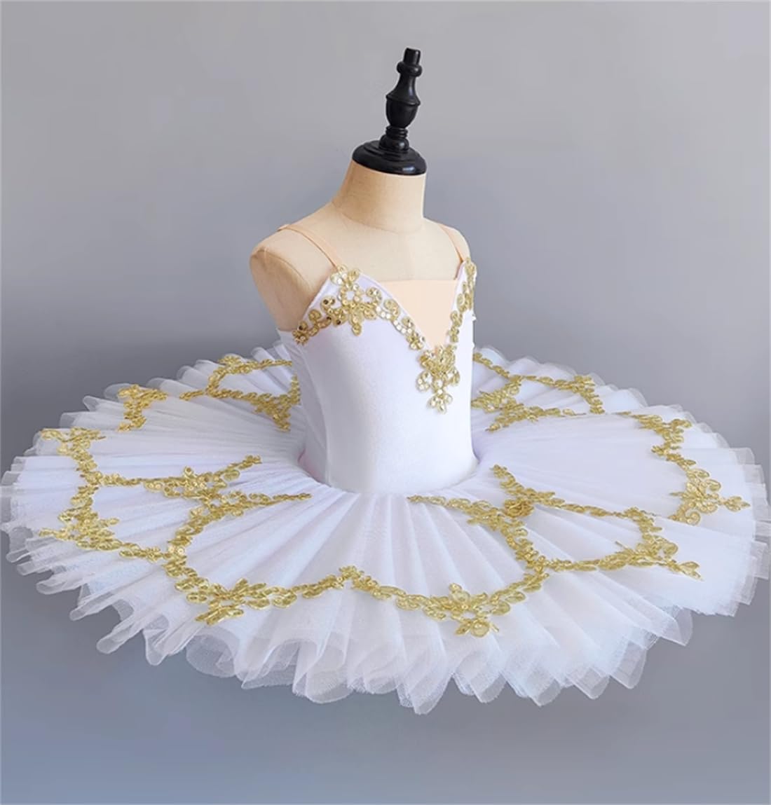 Vestido de tutú de Ballet para niña, Vestido de tutú para Fiesta de competición, Disfraz de Ballet Profesional, Leotardos de Tul, Falda