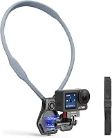 AMAZEAR Mágneses Nyakpánt Tartó DJI Action 5 Pro/OSMO 360 GoPro Hero 13 Insta360 Ace Pro Mellkasi Rögzítés 1