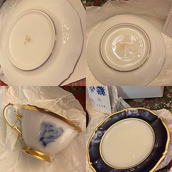 Amazon.co.jp: 大倉陶園 箱付き ホワイトローズ カップ