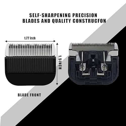 Miniatura 5 de Cuchillas de repuesto desmontables para cortapelos y recortadora de pelo profesional, compatible con Wahl 794349649P9549, 2 unidades