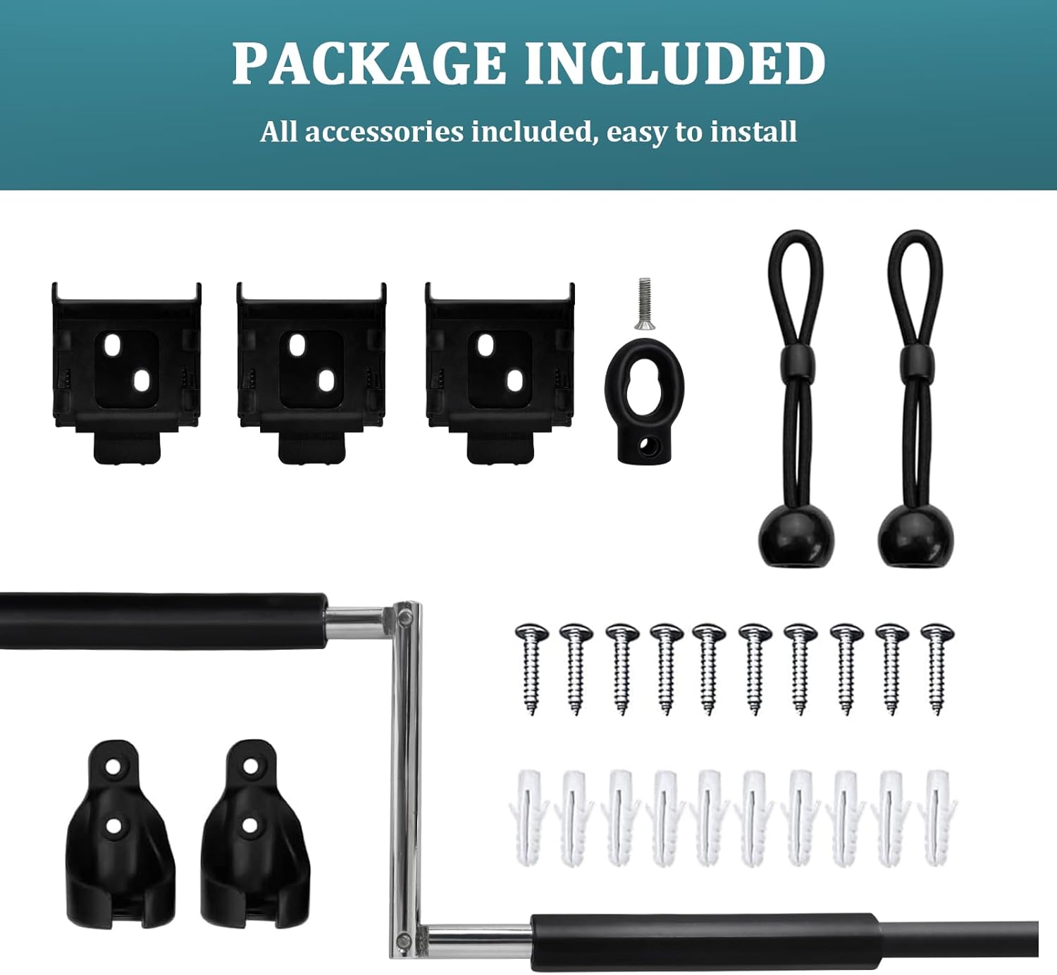 Shade&Beyond Outdoor Roller Shades 8' W x 8' H Cordless Roll Up Blinds with Valance, Exterior Shade Cloth Roll for Patio Porch Pergola, Grey