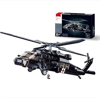 Amazon.co.jp: UH-60 ブラックホークヘリコプターミリタリーセット