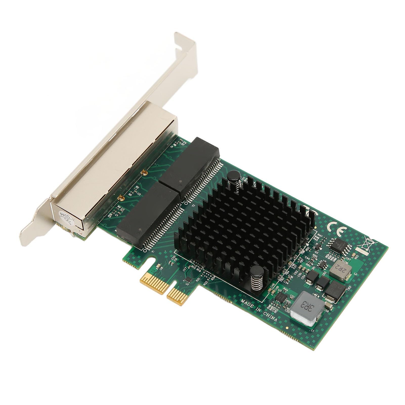 Cocoarm Carte Réseau Ethernet, 4 Ports BCM5719 PCIe