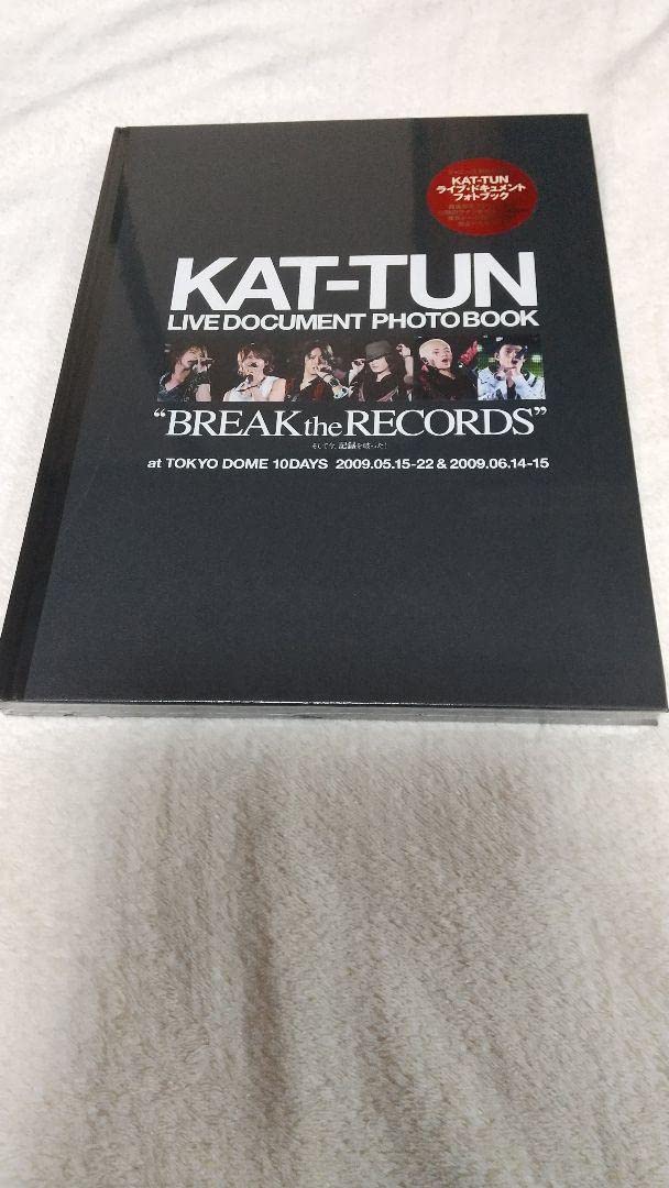 Amazon.co.jp: KAT-TUN 写真集 BREAK the RECORDS : おもちゃ