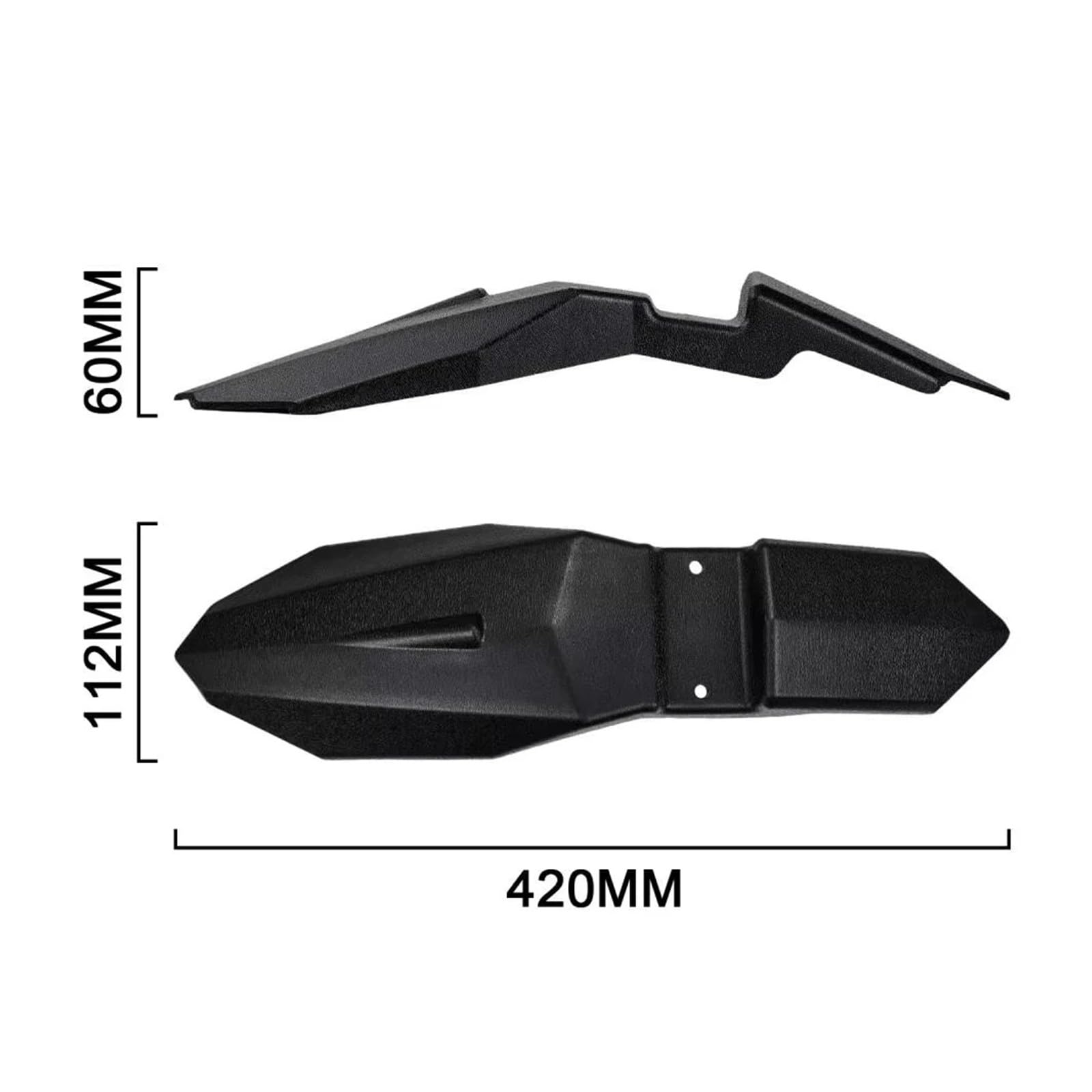 Parafango Fuoristrada In Plastica For Ali Di Farfalla | Parti del motociclo fuoristrada Parafango posteriore in plastica Parafango alare, adatto for i modelli: GT73 GT 73