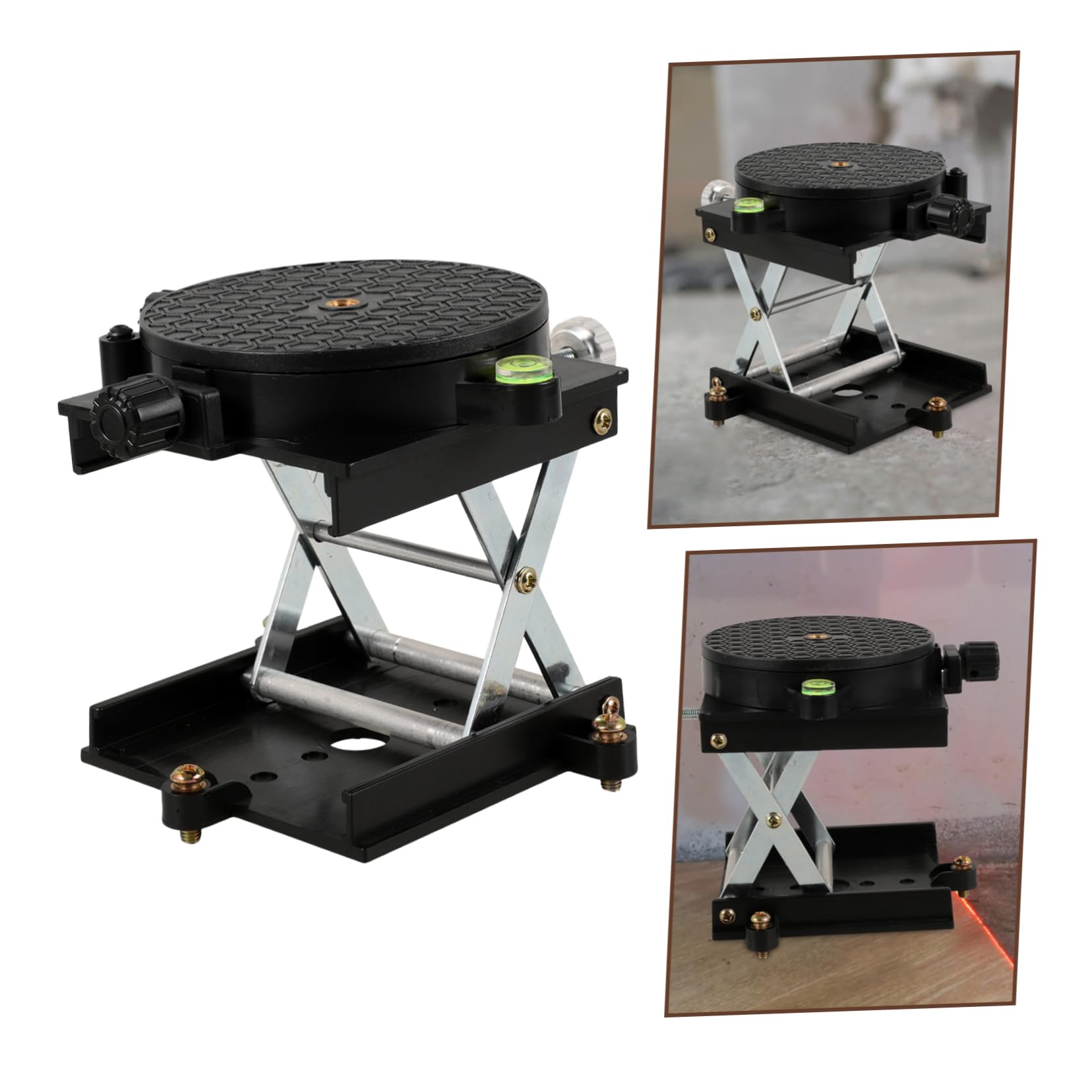 jojofuny 4piezas Soporte Elevador De Tijera Ajustable Para De Anti Mediciones Científicas y Versátiles