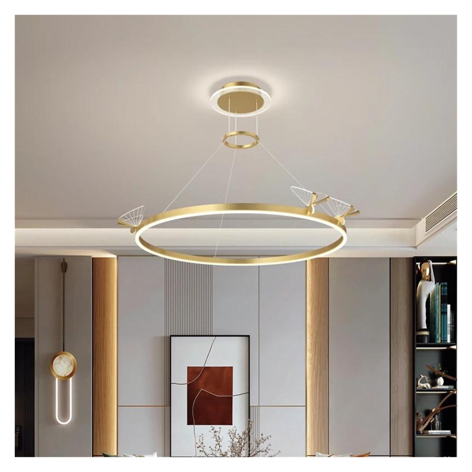 Lampes suspendues et lustre LED design pour éclairage de salle à manger