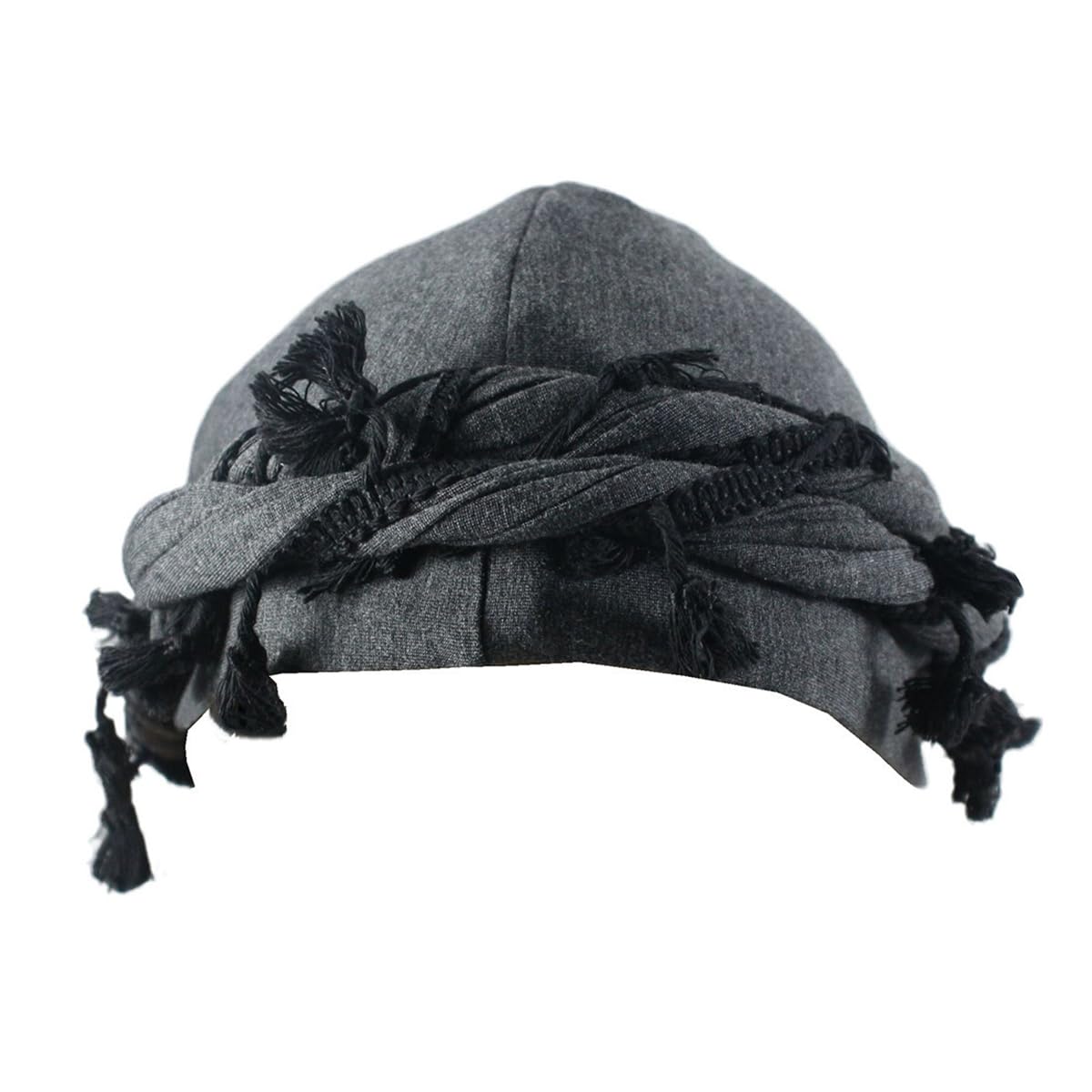 HIQIU Vintage Turban Herren Durag, Satin Gefüttert Stretch Kopf Halstuch, männer Twist Turban Durag Kopftuch Kopfwickel Hut