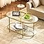 Clear-oval Gold