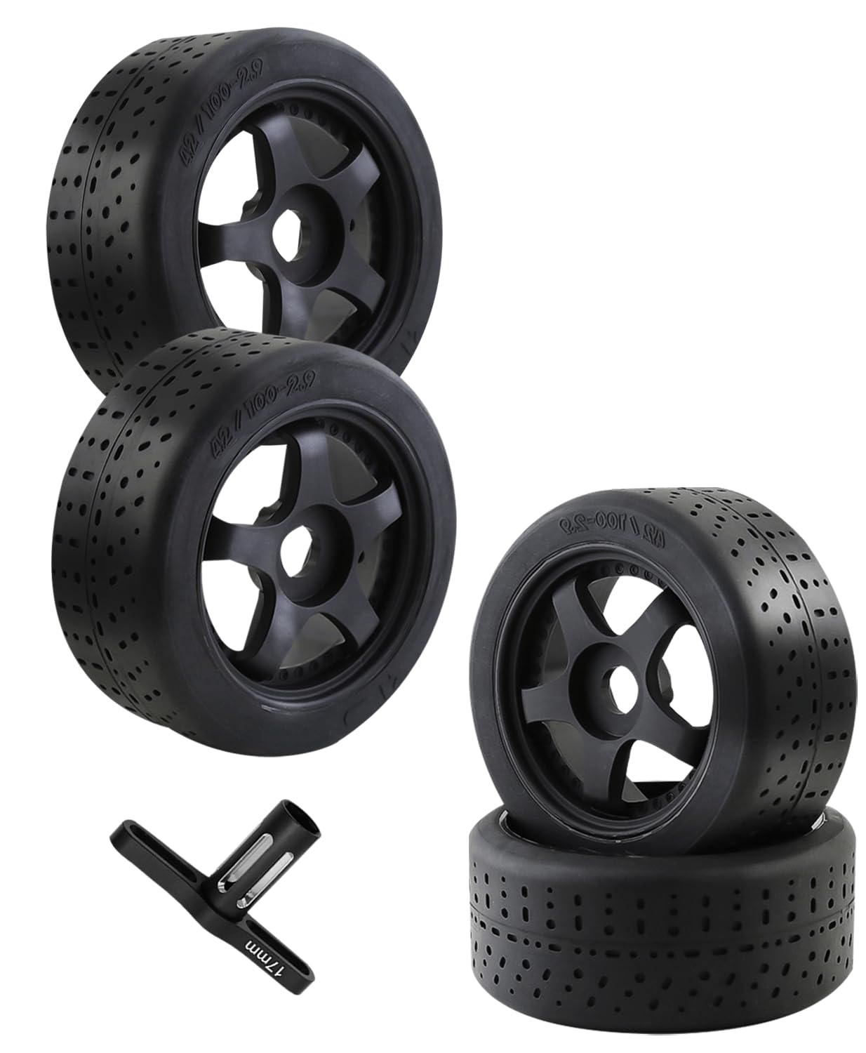 Amazon.com: Rcarmumb RC Tires for 1/7 Infraction & Limitless