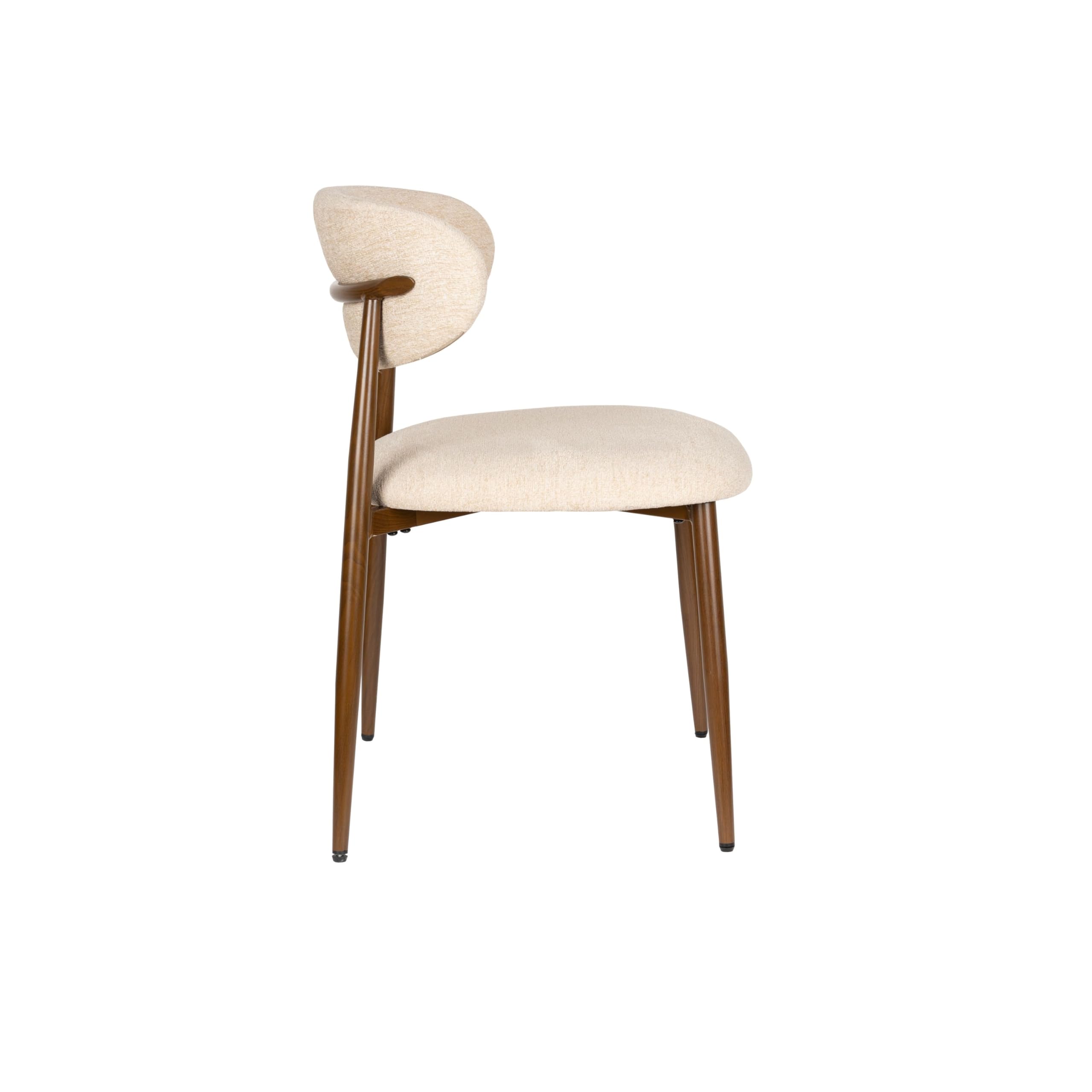 Noor Esszimmerstuhl Beige - 2 er Set