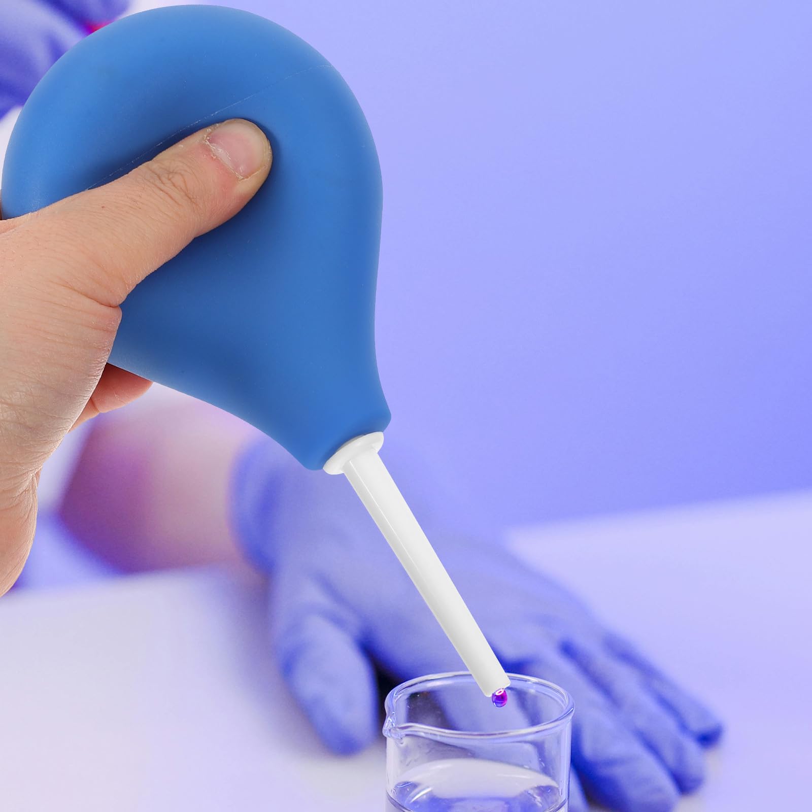 PACKOVE Silikon Pipetten Saugball 220 Ml Groß Labor Pipettierballon mit Präziser Volumensteuerung Widerstandsfähig Komfortabel Vielseitig für Labor und Medizinische Anwendungen