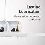 XESSO Cum Lube, White Creamy Water-Based Lubricant 4 fl oz, Unscented Hypoallergenic Thick Gel for Women, Men & Couples. Made in US & Discreet Package. Package May Vary