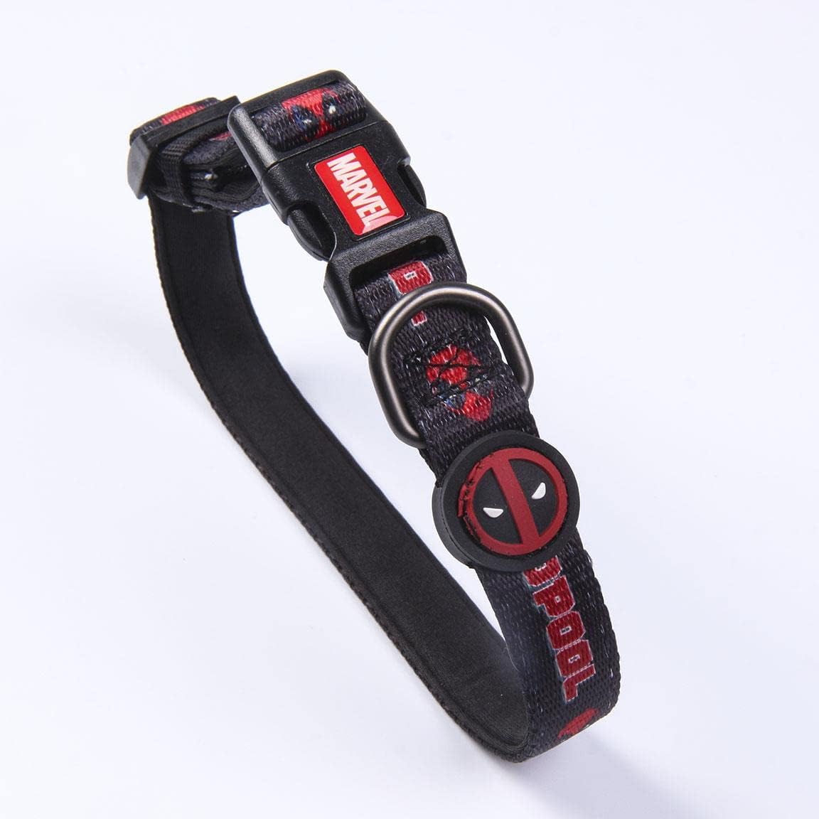 CERDÁ LIFE'S LITTLE MOMENTS - for Fan Pets | DeadpoolDog Collar Dogs - Official Marvel Comics Licensed, Multicoloured