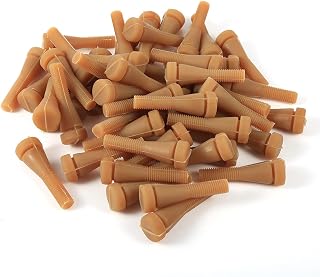 CHEOTIME 50 Pcs Chicken Plucker Fingers, Rubber Poultry Plucker Fingers for Chicken Plucker Machine, Flexible Feather Removal Attachments for Chickens Turkeys Ducks Geese Quail