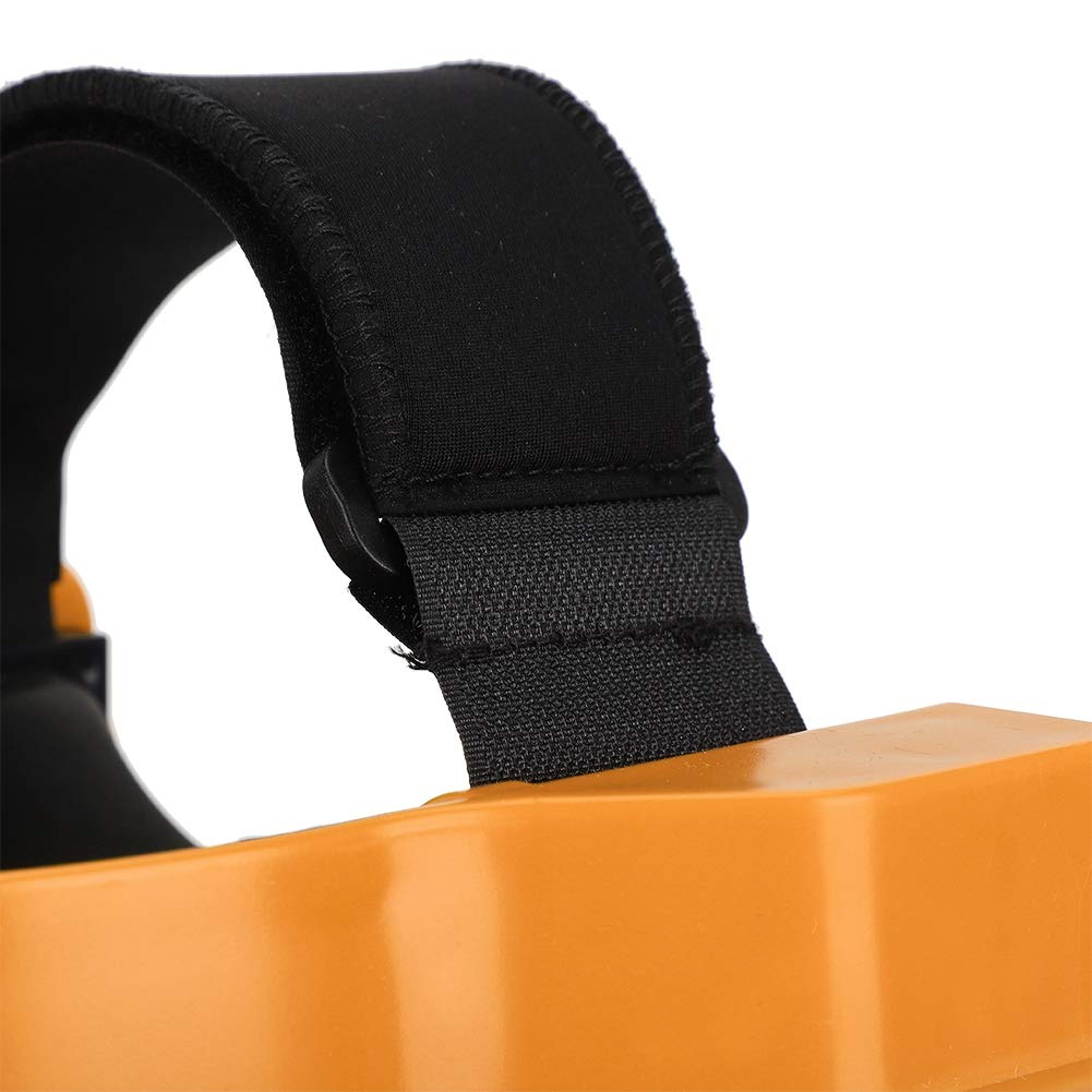Genouillères à roulettes pour économie de Travail KneeBlade Sangle de sécurité Gliding Wheeled Non Marrin(Yellow)