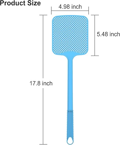 Miniatura 2 de (8 Pack) Fly Swatters,Large Bug swatter That Work for Indoor and Outdoor